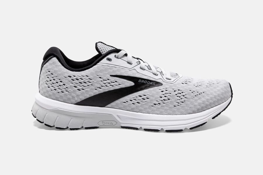 Brooks Israel Anthem 3 Road Running Shoes Mens - White/Black - LFI-053968